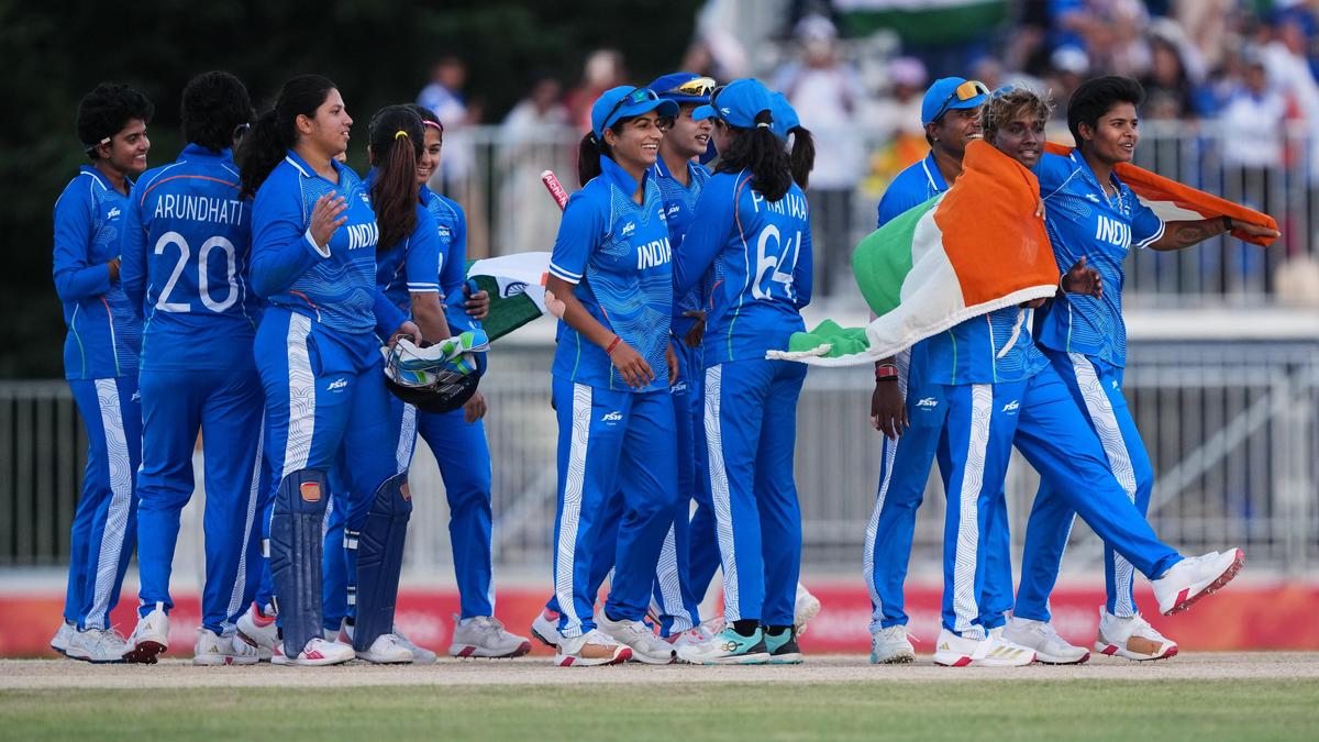 India's women cricketers claim first gold at Asian Games 2026