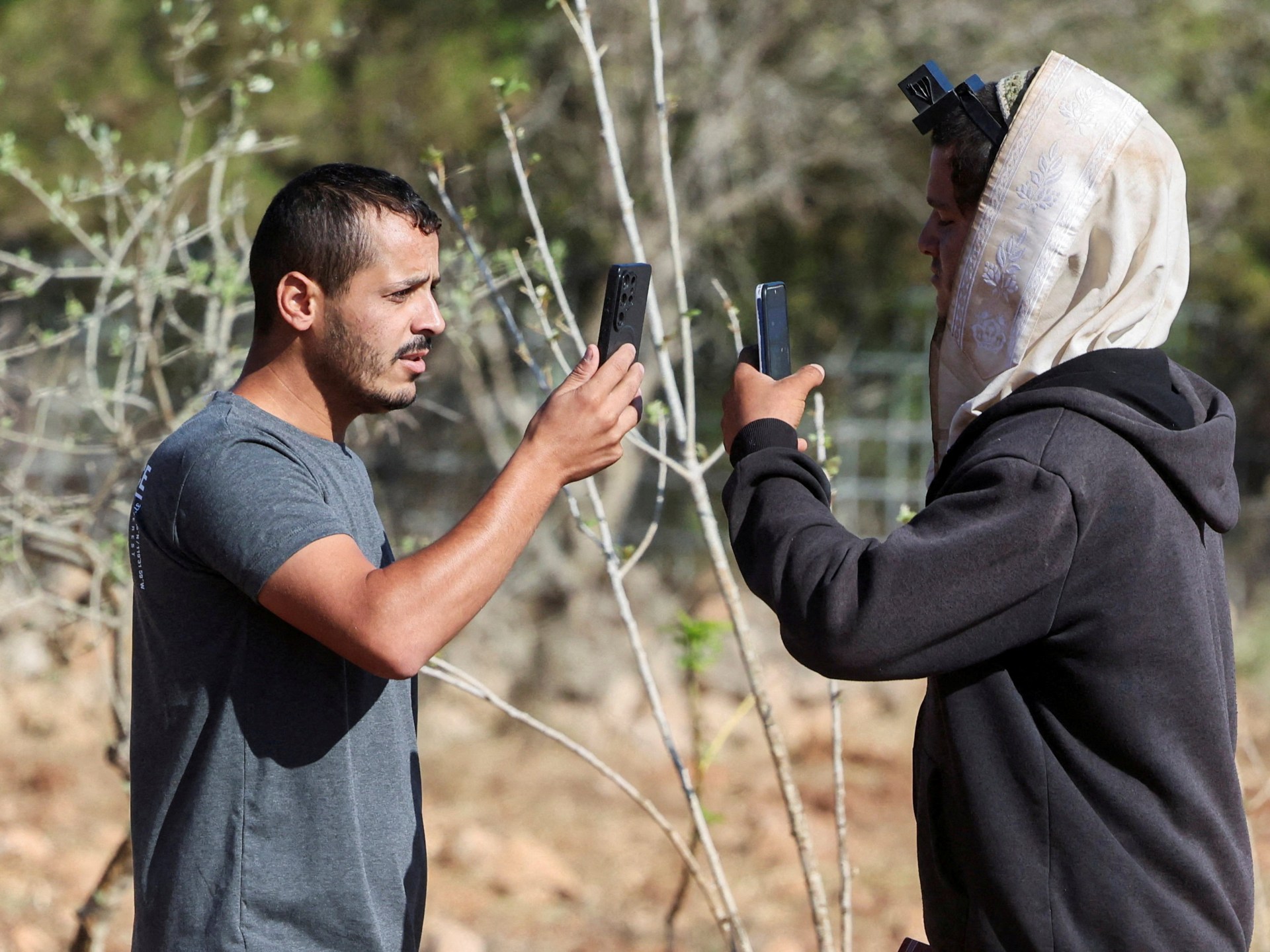 Israeli settlers blockade Palestinian home in West Bank village