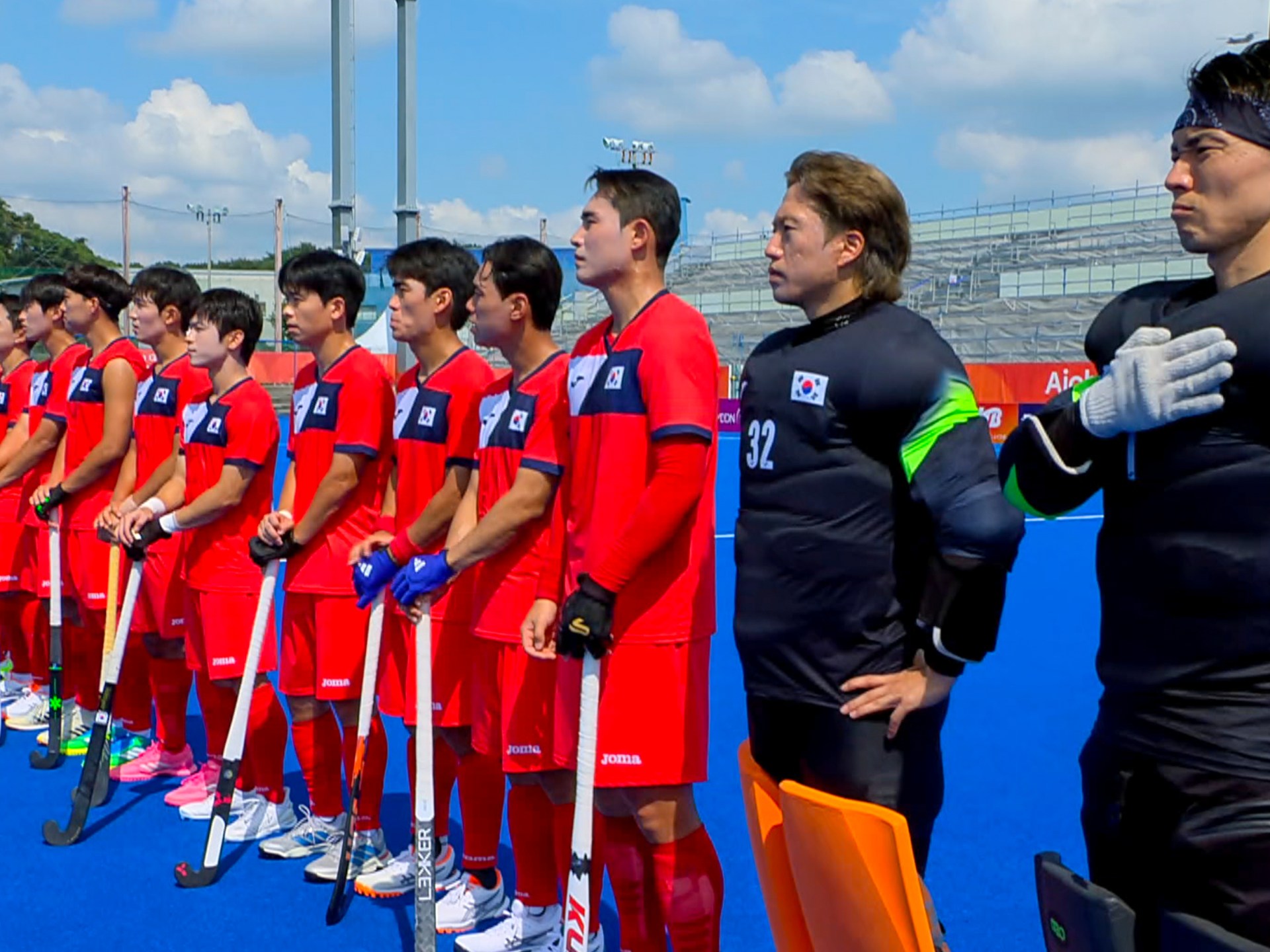 Asian Games organisers play North Korean anthem before South Korea hockey match