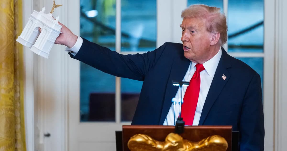 AS akan segera memulai pembinaan arkitektur Trump di ibu kota