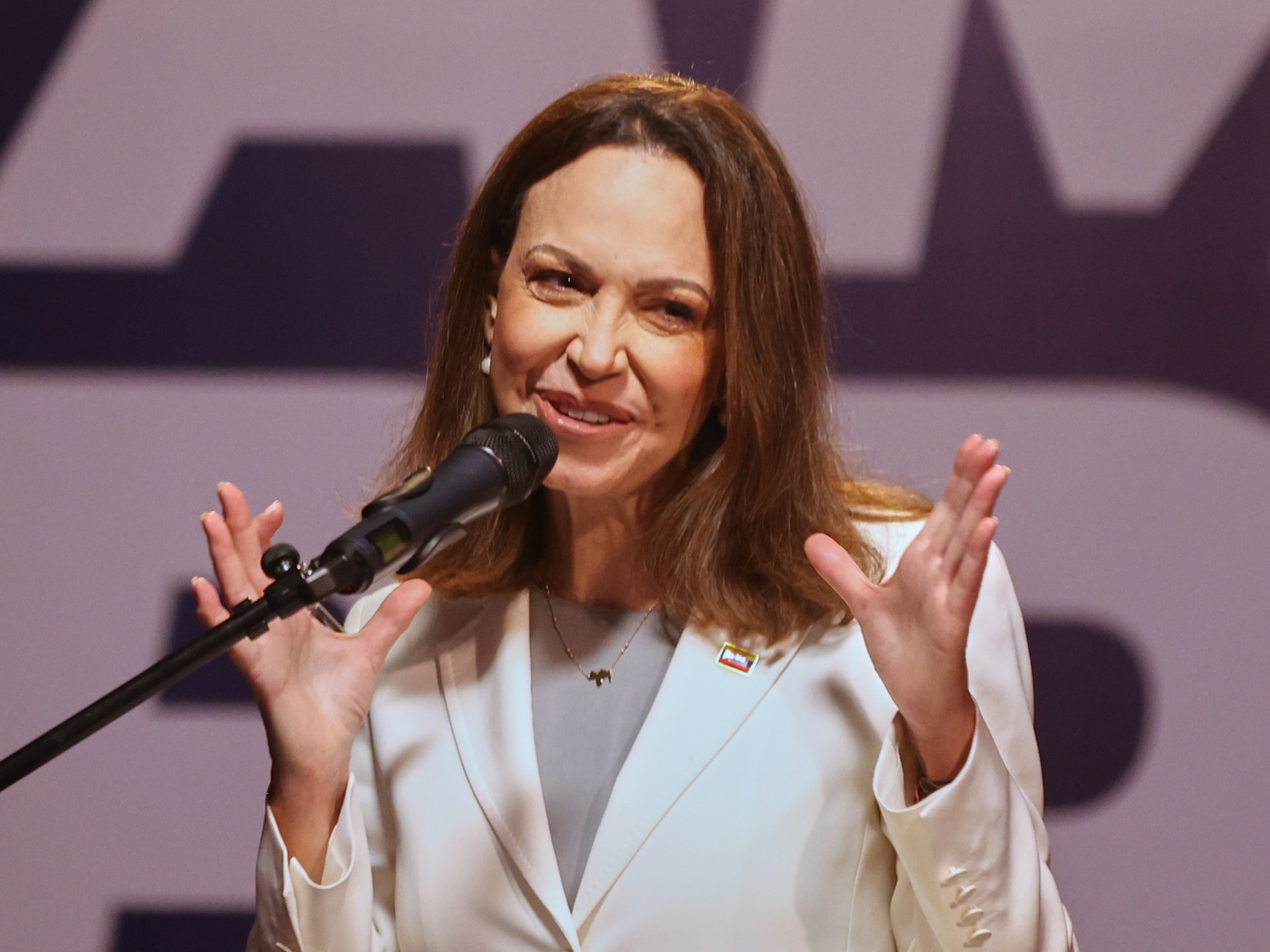 Venezuelan opposition leader Machado calls for 2027 elections after exile return