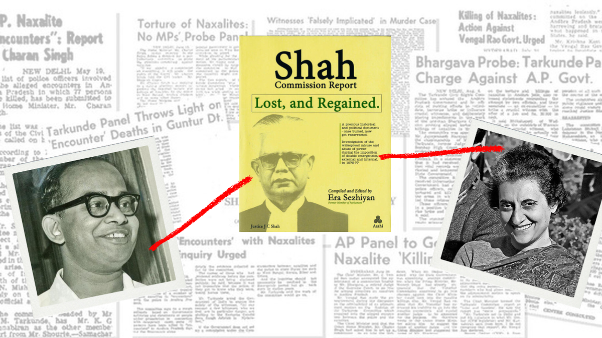 Shah Commission's Emergency Report Vanished, Then Resurfaced After Decades