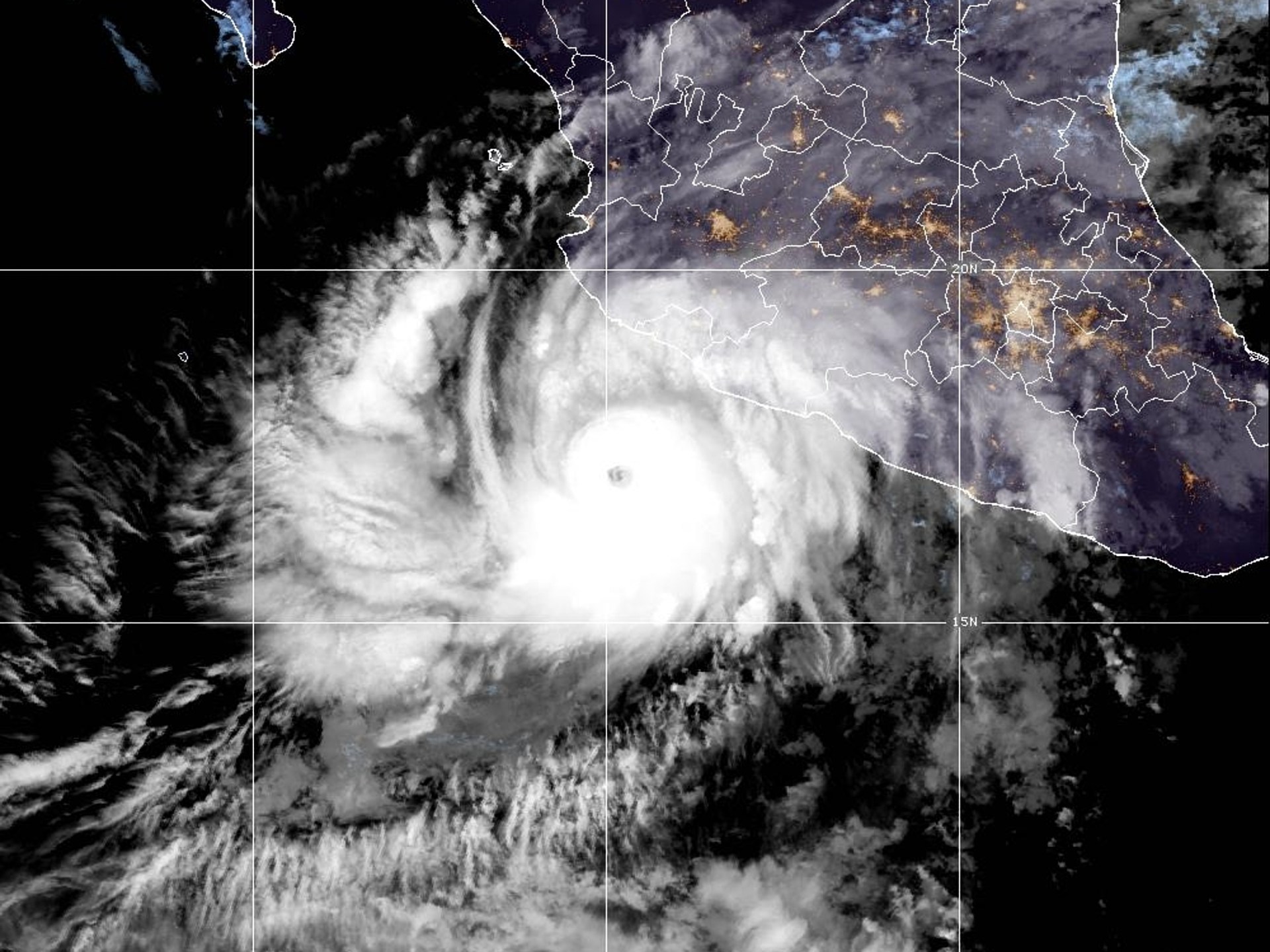 Hurricane Simon intensifies to Category 4 near Mexico's Pacific coast