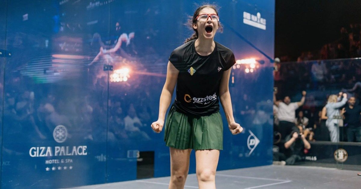 Egyptian squash star Amina Orfi claims top ranking at 19