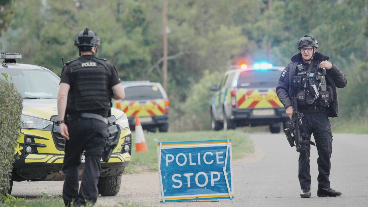 UK Police Arrest Multiple Men Near RAF Fairford Air Base