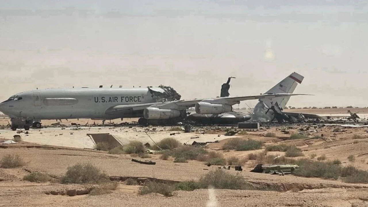 Satellite images document extent of Iranian missile strikes on US bases