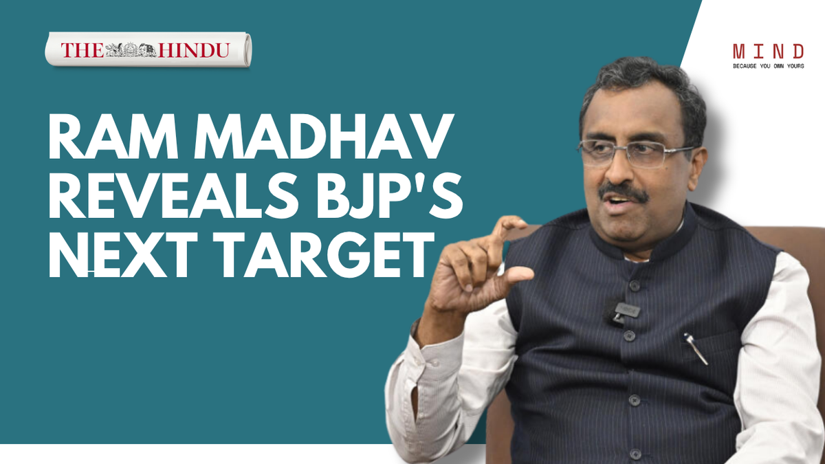 BJP faces no meaningful electoral challenge, says senior party leader Ram Madhav