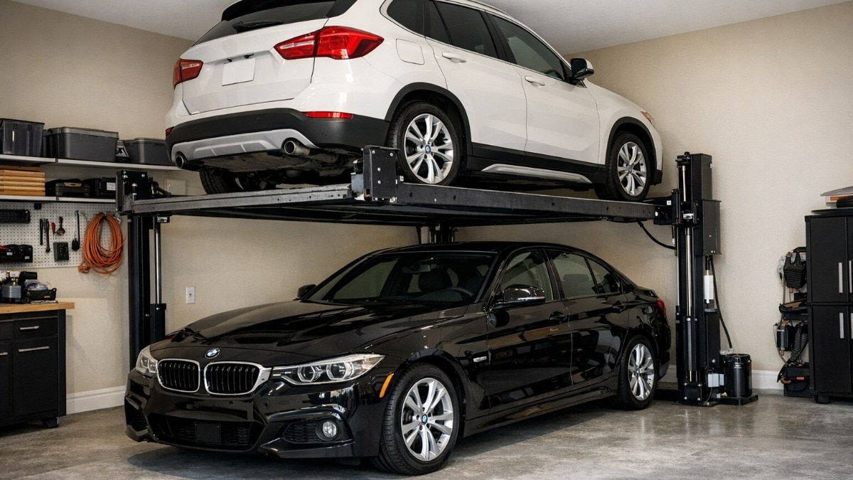Home Car Lift Systems Offer Space-Saving Solution at Reasonable Cost