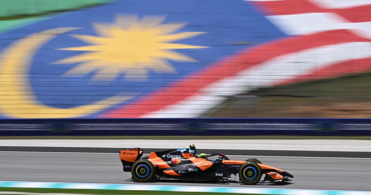 Norris attributes McLaren's qualifying struggles to Sepang track conditions