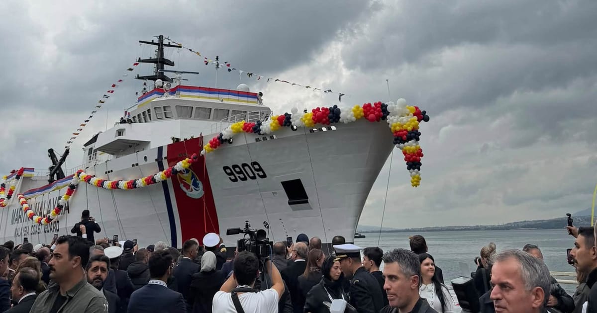 Kapal Patroli MMEA Pertama Bakal Tiba di Malaysia Januari Depan