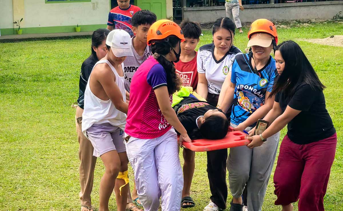 Remote Zamboanga school builds disaster readiness through homegrown responder training