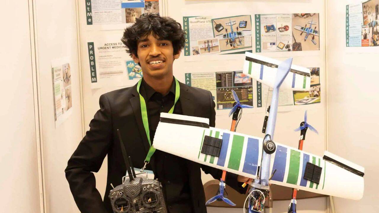 Scottish student's autonomous drone aims to deliver medicines to remote areas