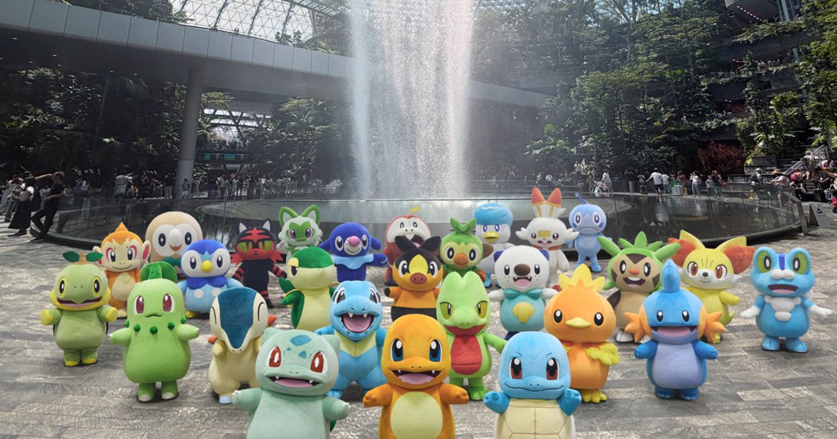 Changi Airport debuts exclusive Pikachu variant for Pokemon Go players