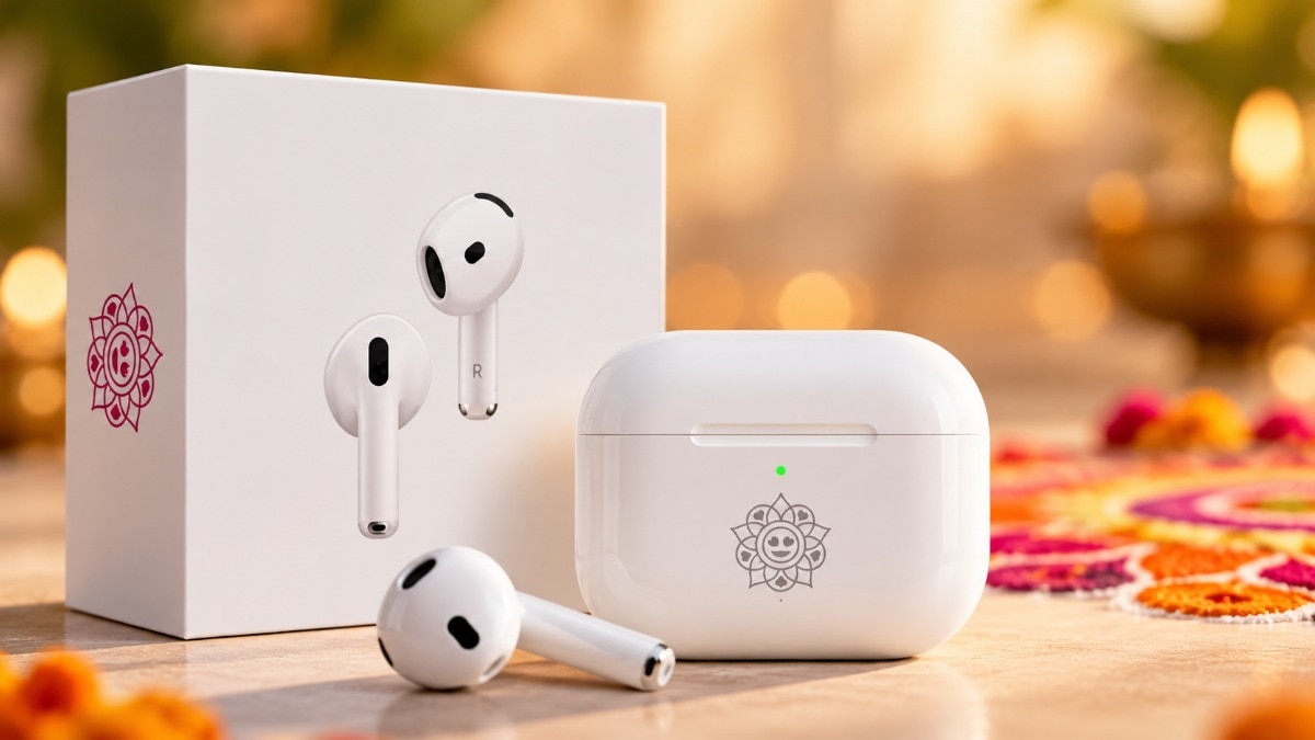 भारत में AirPods 5 का विशेष संस्करण, रंगोली डिजाइन के साथ