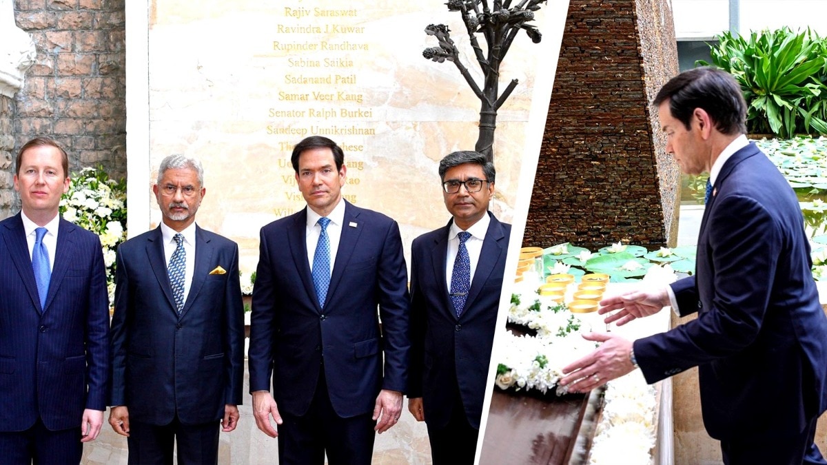 US Secretary of State Rubio meets Jaishankar, honours 26/11 victims