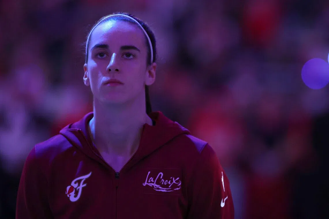Basketball star Clark navigates intense spotlight as WNBA debut looms