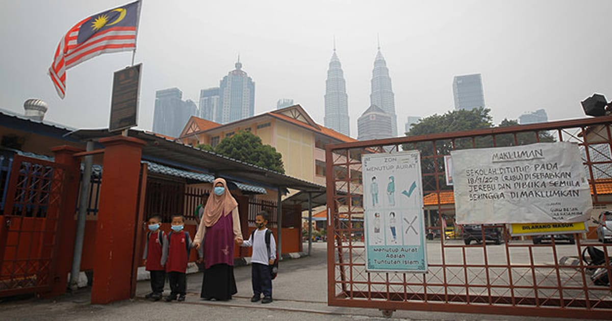 Jerebu Memaksa Penutupan Sekolah di Johor, Melaka dan Negeri Sembilan