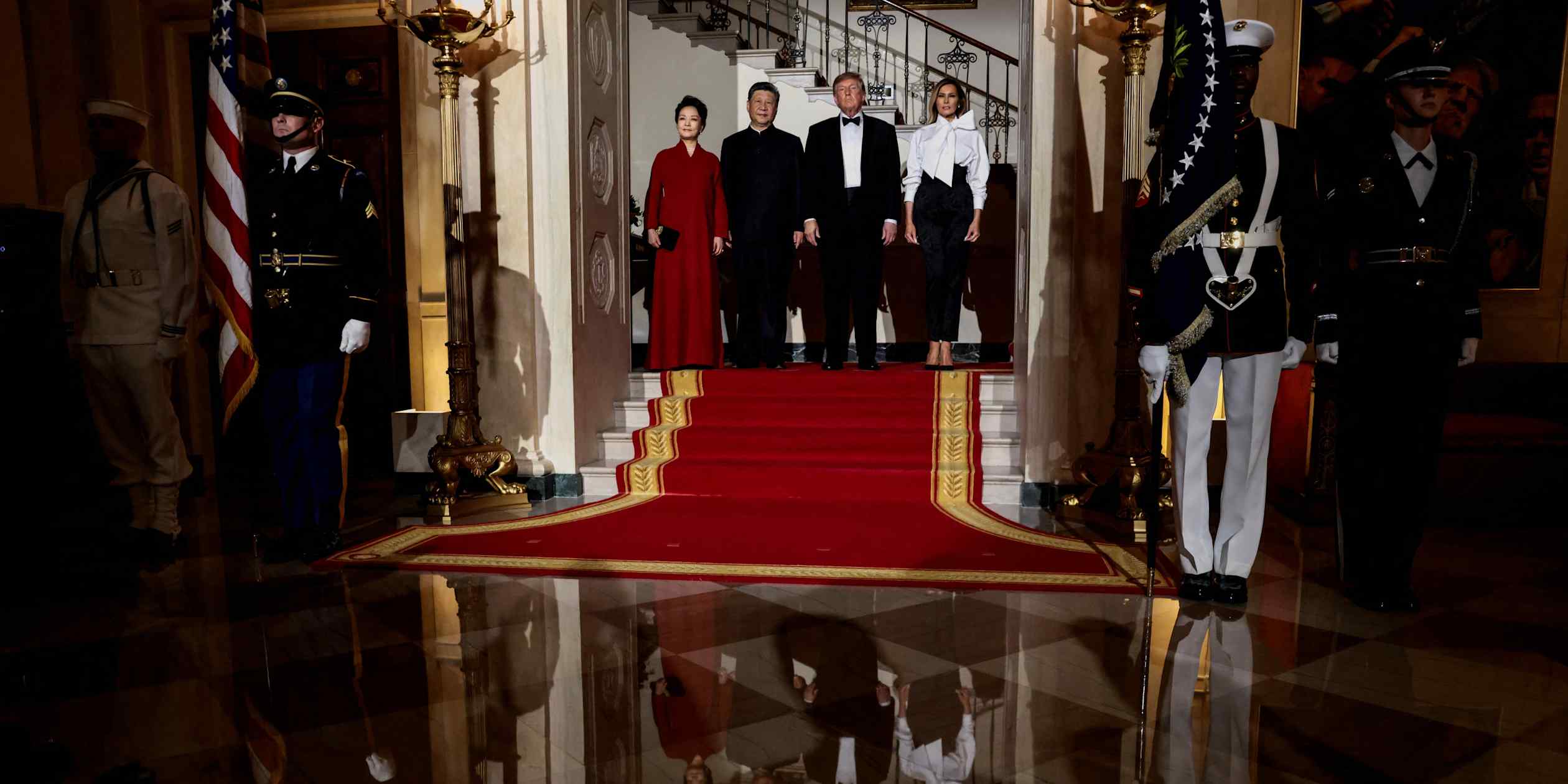 Trump and Xi meet as US-China tensions simmer over trade