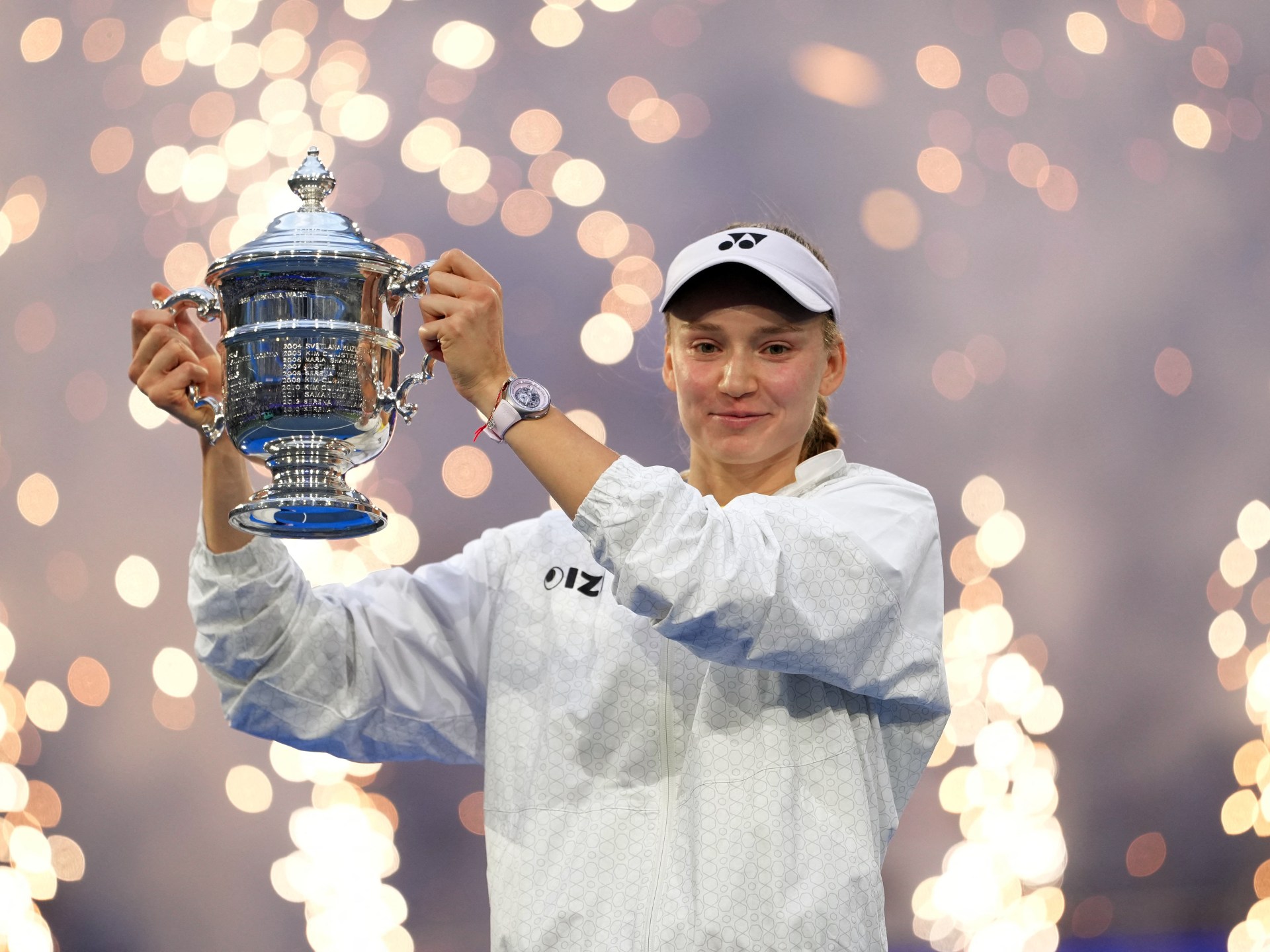 Rybakina claims maiden Grand Slam title at US Open, reaches world No. 1