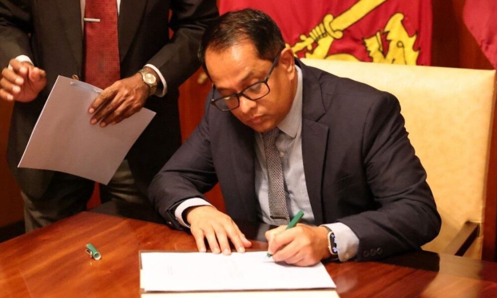 Sri Lanka formally abolishes Chief of Defence Staff position