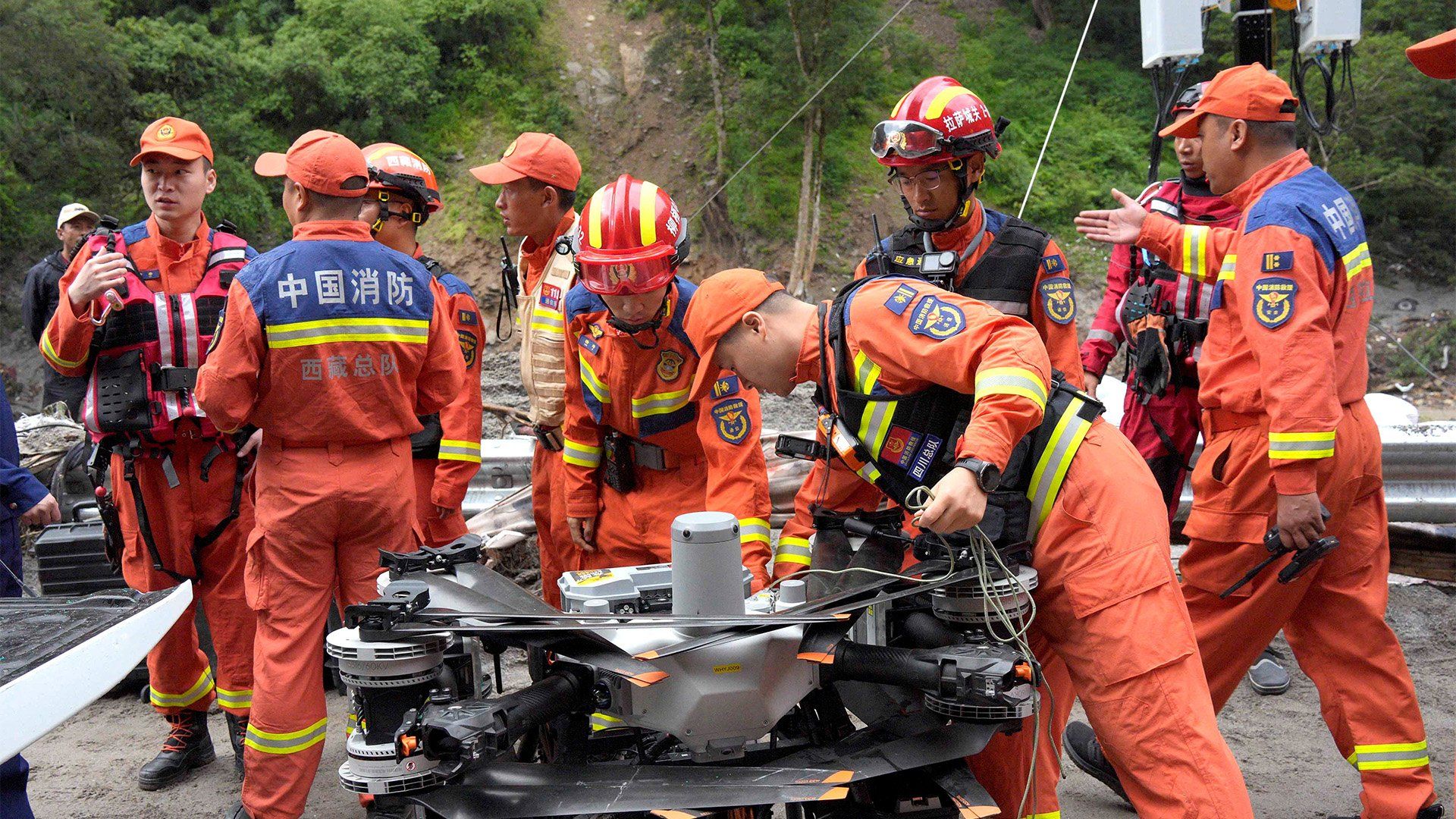 China deploys military to Tibet after deadly mudslide near Nepal border