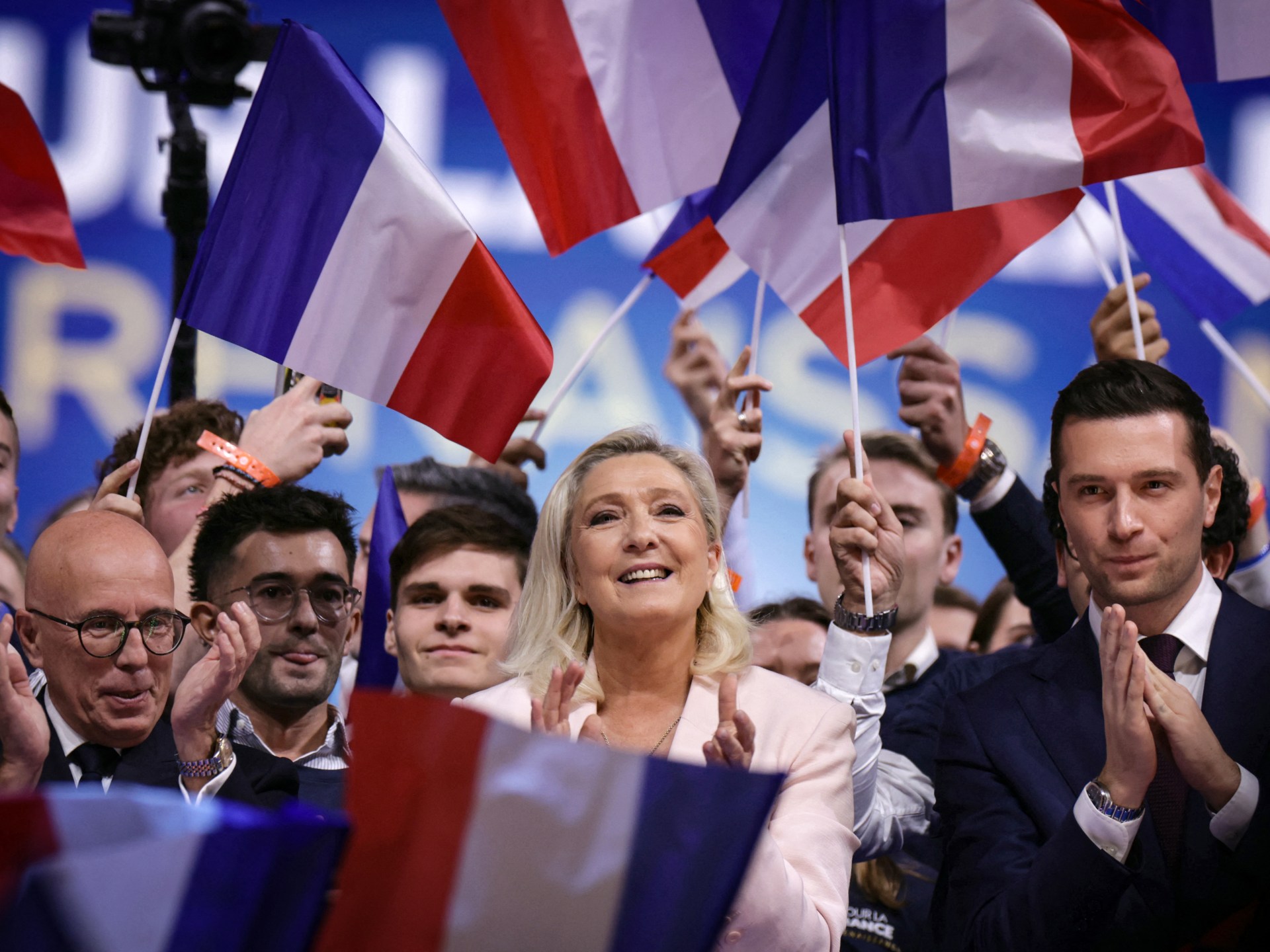 French far-right National Rally launches presidential bid amid social unrest