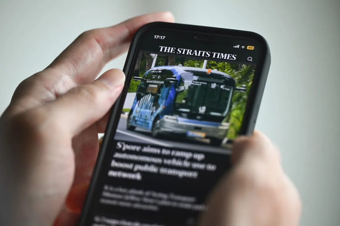 Straits Times Launches Enhanced Digital Platform for Readers