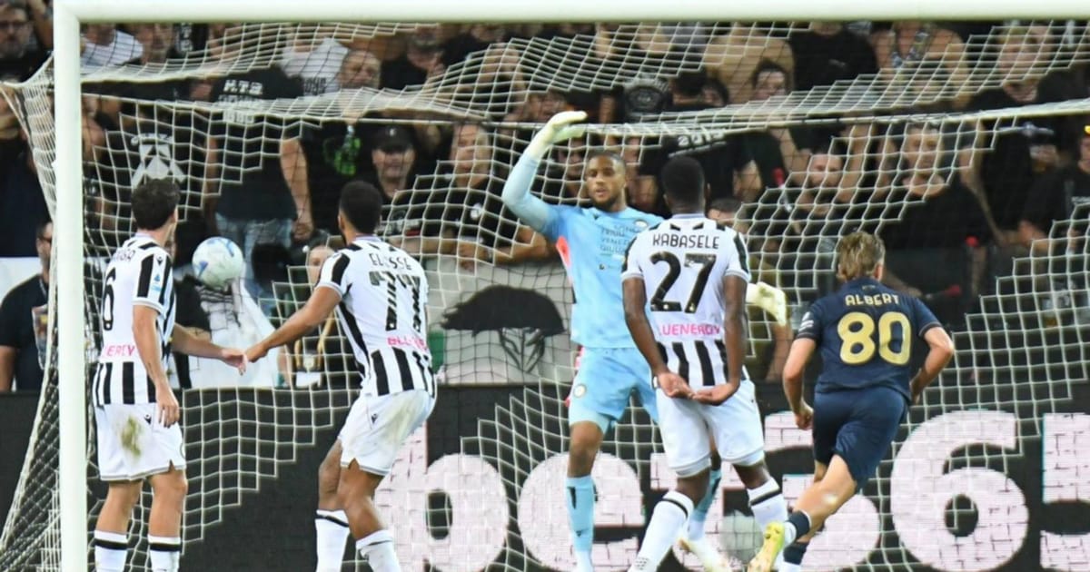 Lazio maintains perfect Serie A start with comeback win over Udinese