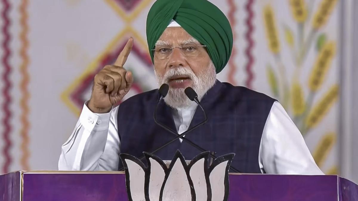 PM Modi inaugurates infrastructure projects worth ₹5,470 crore in Jalandhar