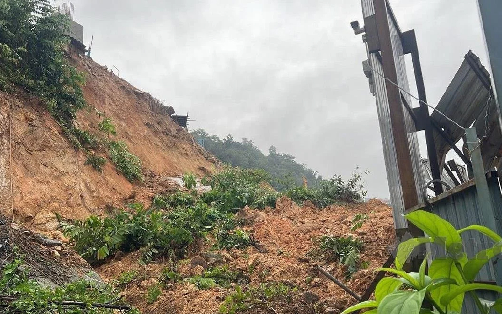 Penang man dies in landslide as heavy rains batter state