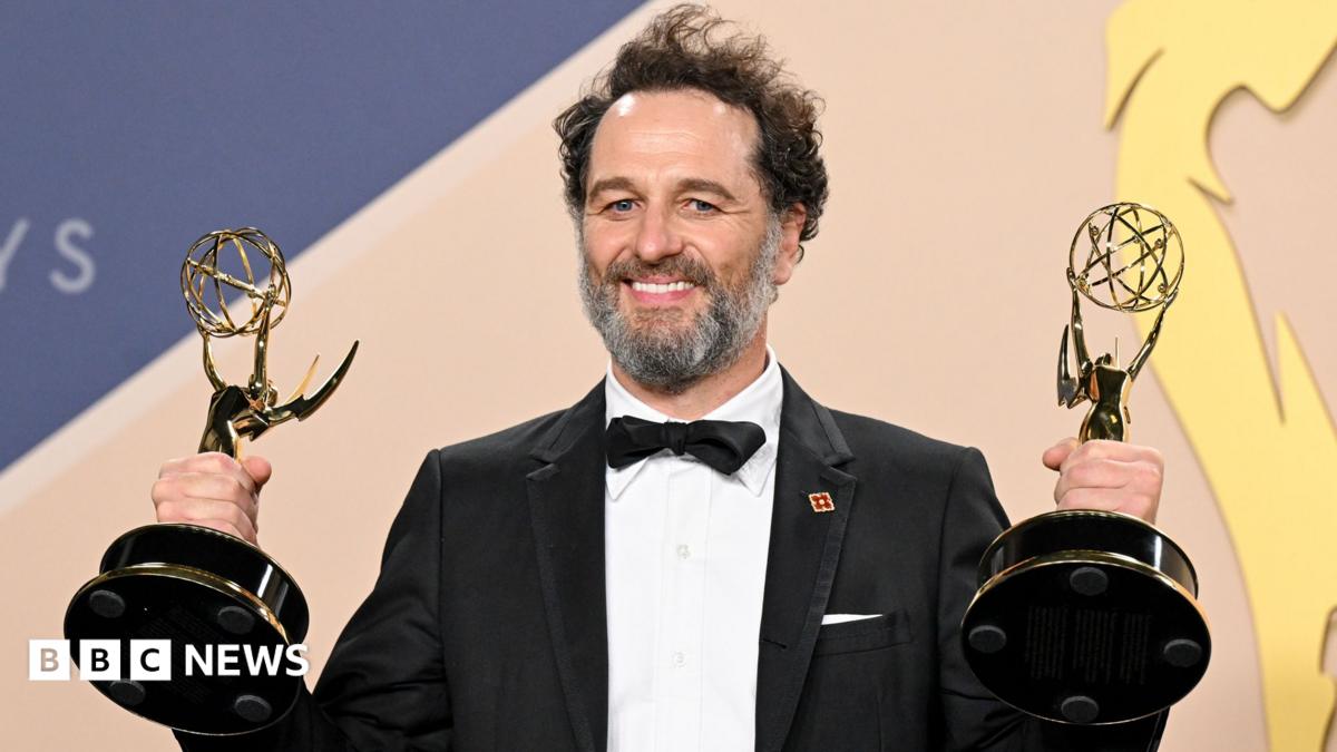 Welsh actor Matthew Rhys makes Emmy history with dual acting wins