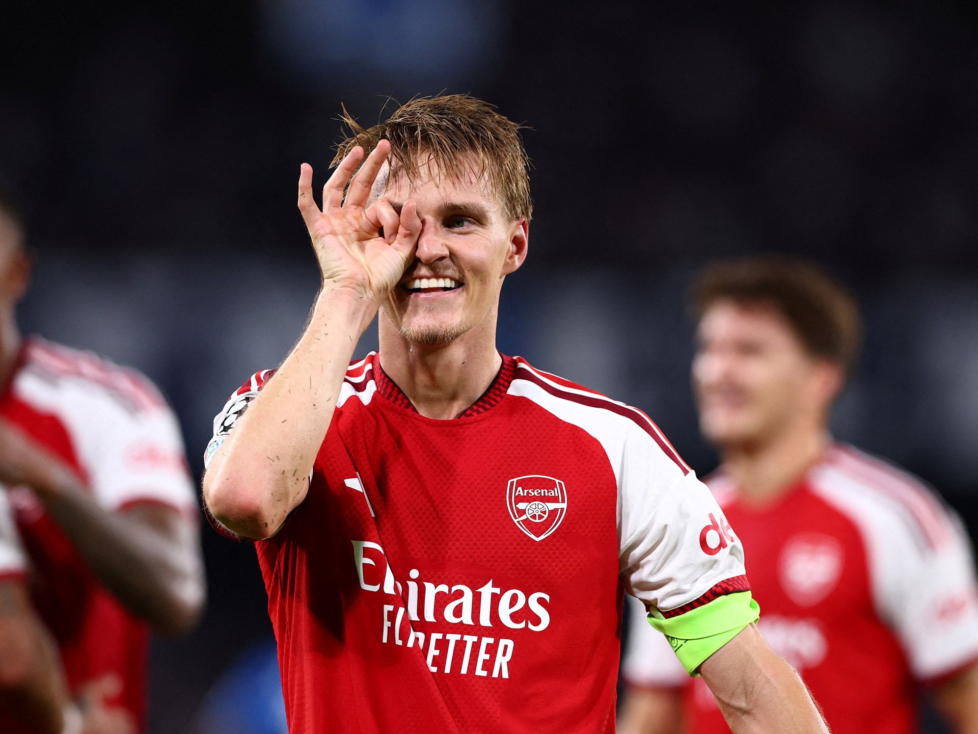 Odegaard's stunning strike gives Arsenal victory over Napoli