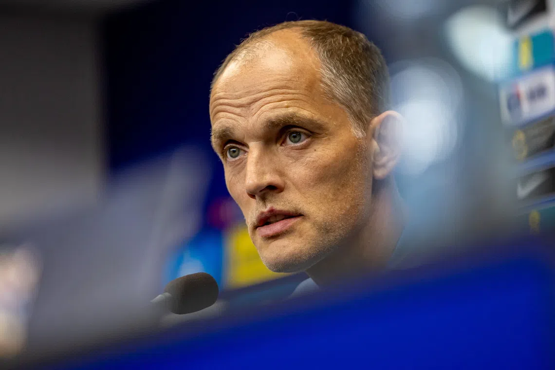Tuchel plays down pressure ahead of England's Czech Republic clash