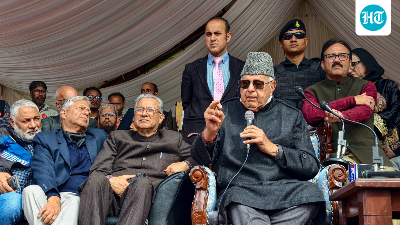फारूक अब्दुल्ला के पाकिस्तान और कश्मीरियों पर बयान से विवाद, भाजपा ने मांगी माफी
