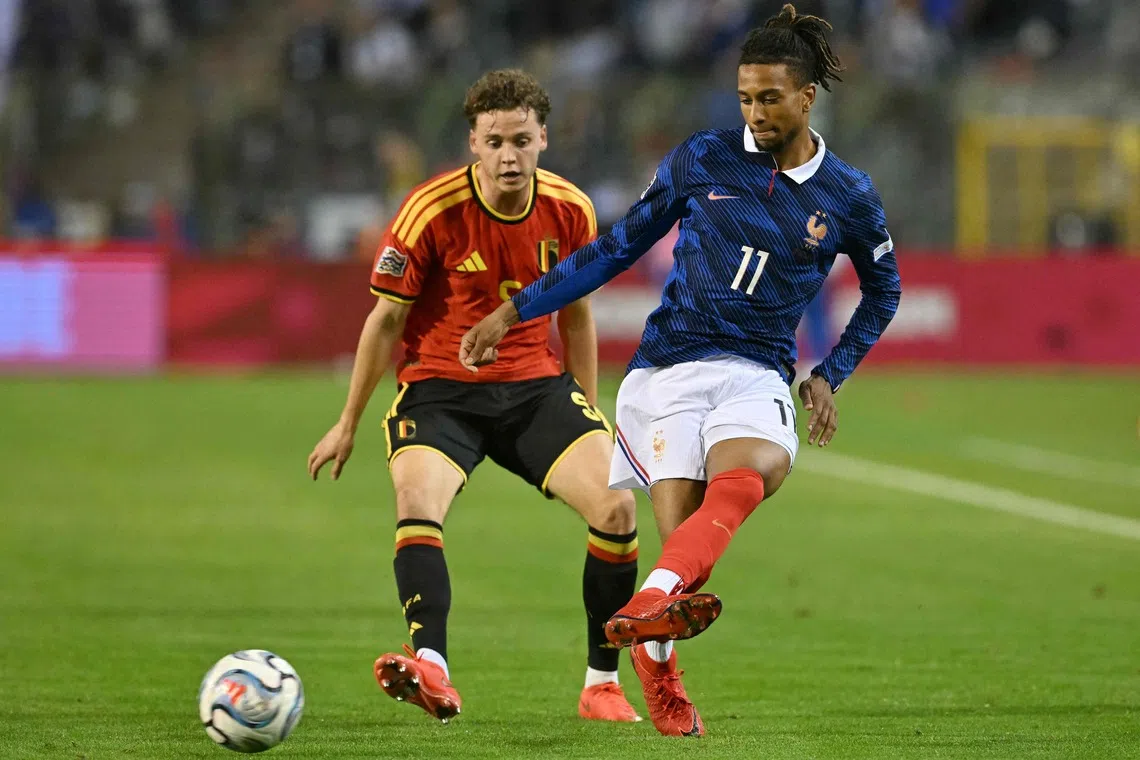 Olise's stunning strike helps Zidane's France edge Belgium