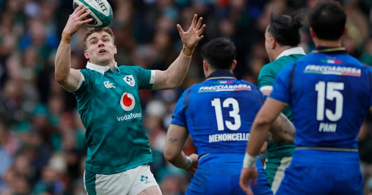 Ringrose faces race against time for Ireland's Nations Championship