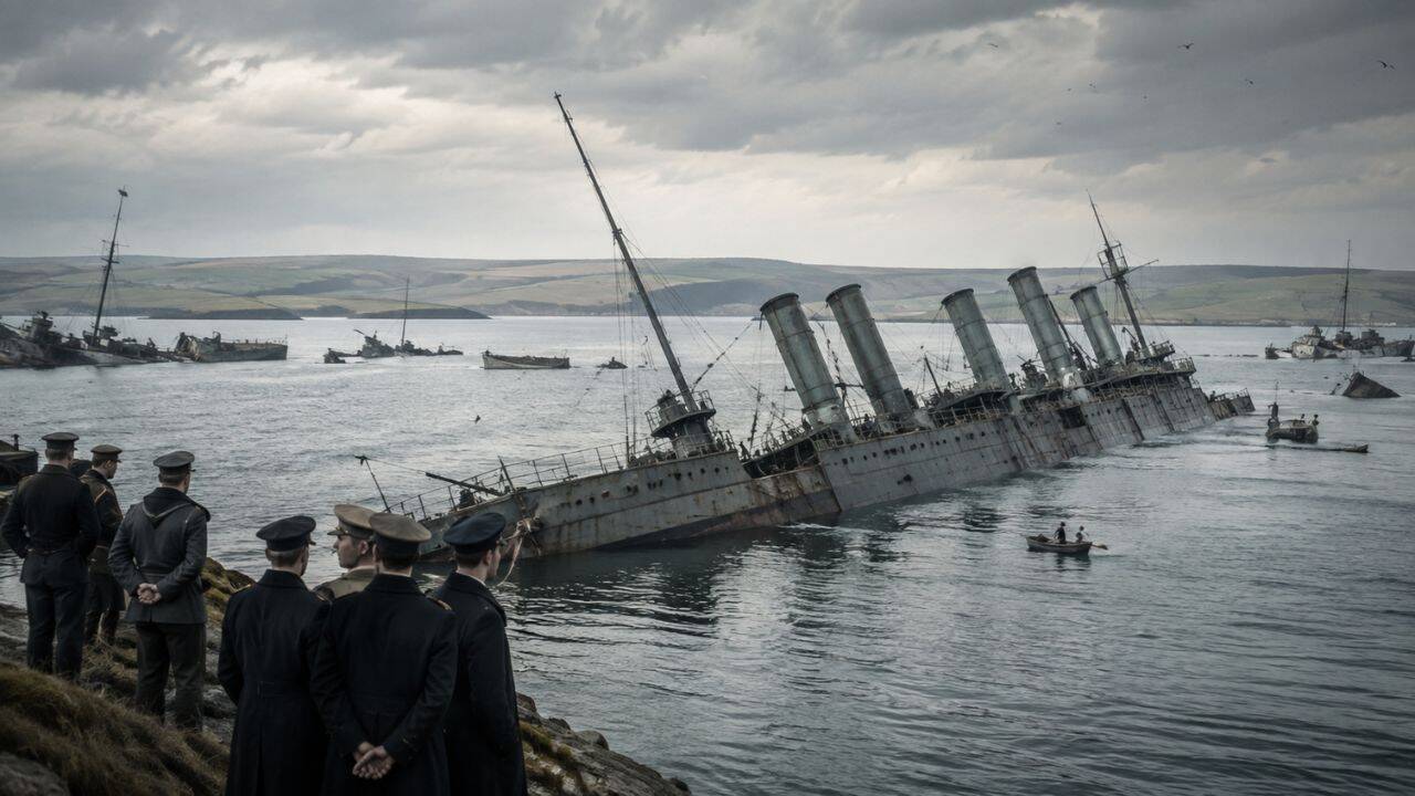 Century-old German warships become valuable scrap metal resource