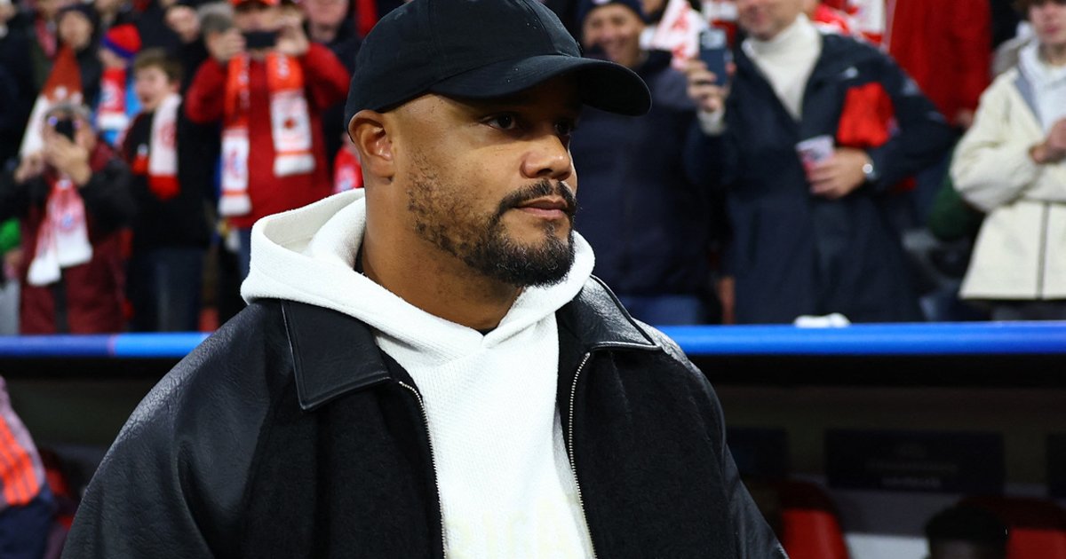 Bayern Munich coach Kompany hospitalized after training incident