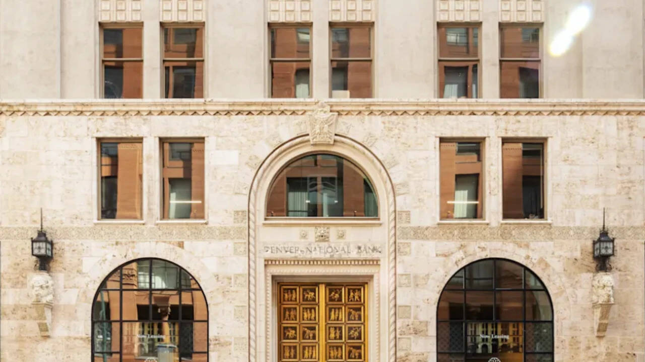 Historic Denver bank building remains vacant after $22.4 million revamp