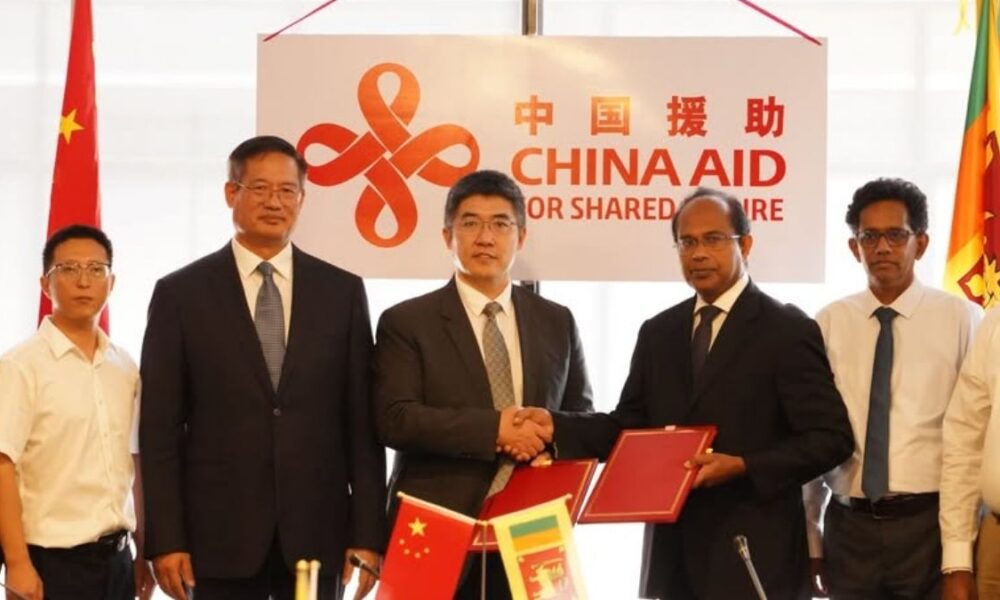 China to fund reconstruction of Sri Lankan bridges damaged by Cyclone Ditwah
