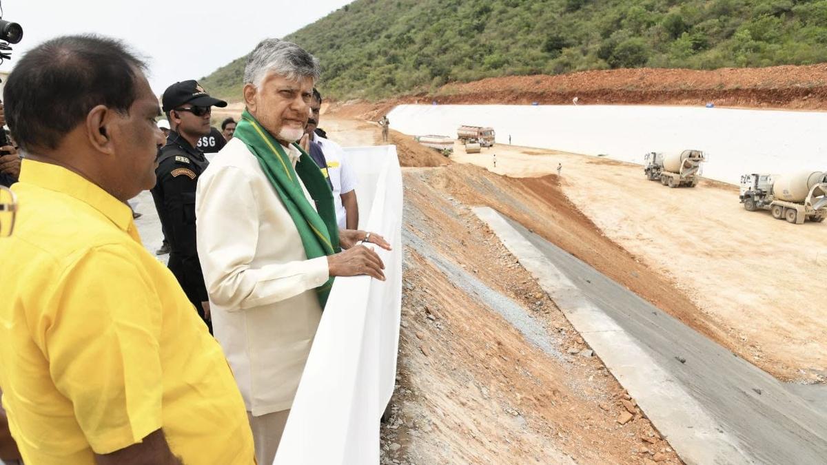 Naidu to open Veligonda Project, marking three decades of promises