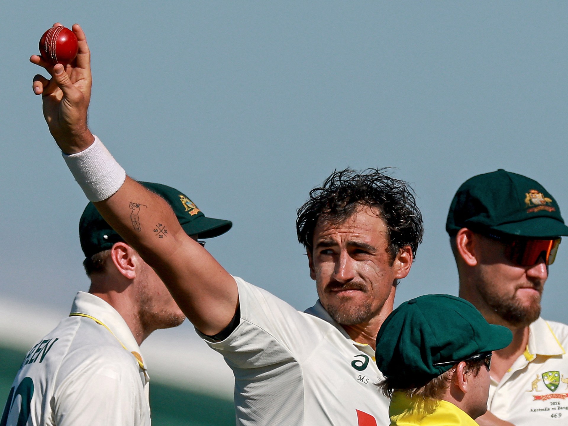 Starc's 10-wicket haul powers Australia to emphatic Bangladesh victory