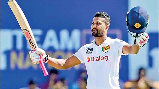 Sri Lanka captain Chandimal hospitalized for scans following match injury