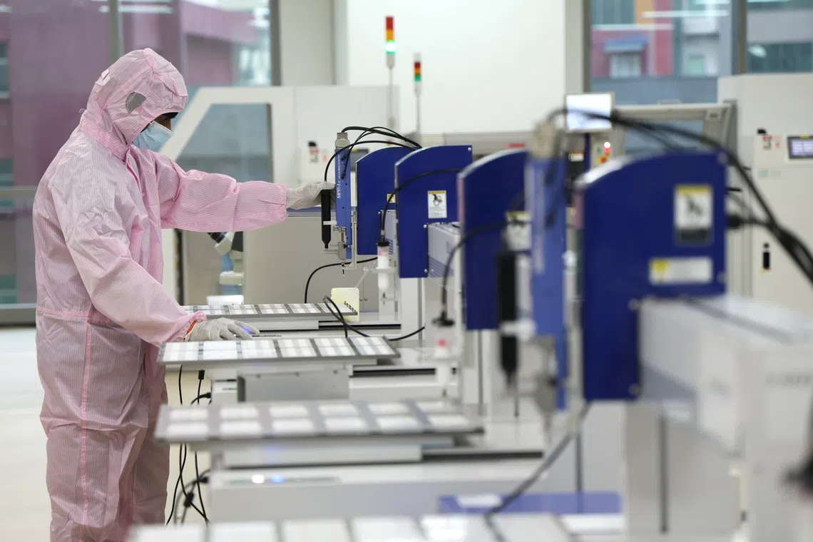 Singapore manufacturing activity accelerates on artificial intelligence demand