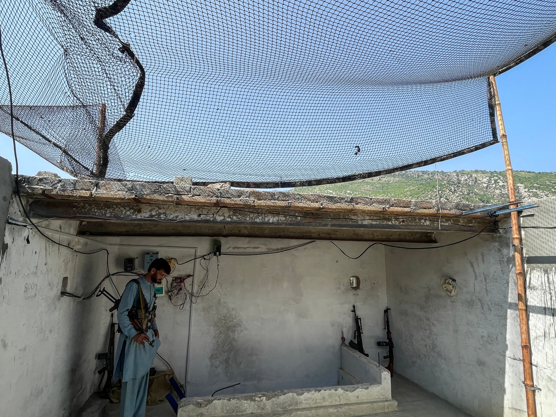 Pakistan deploys fishing nets to defend military posts against drones