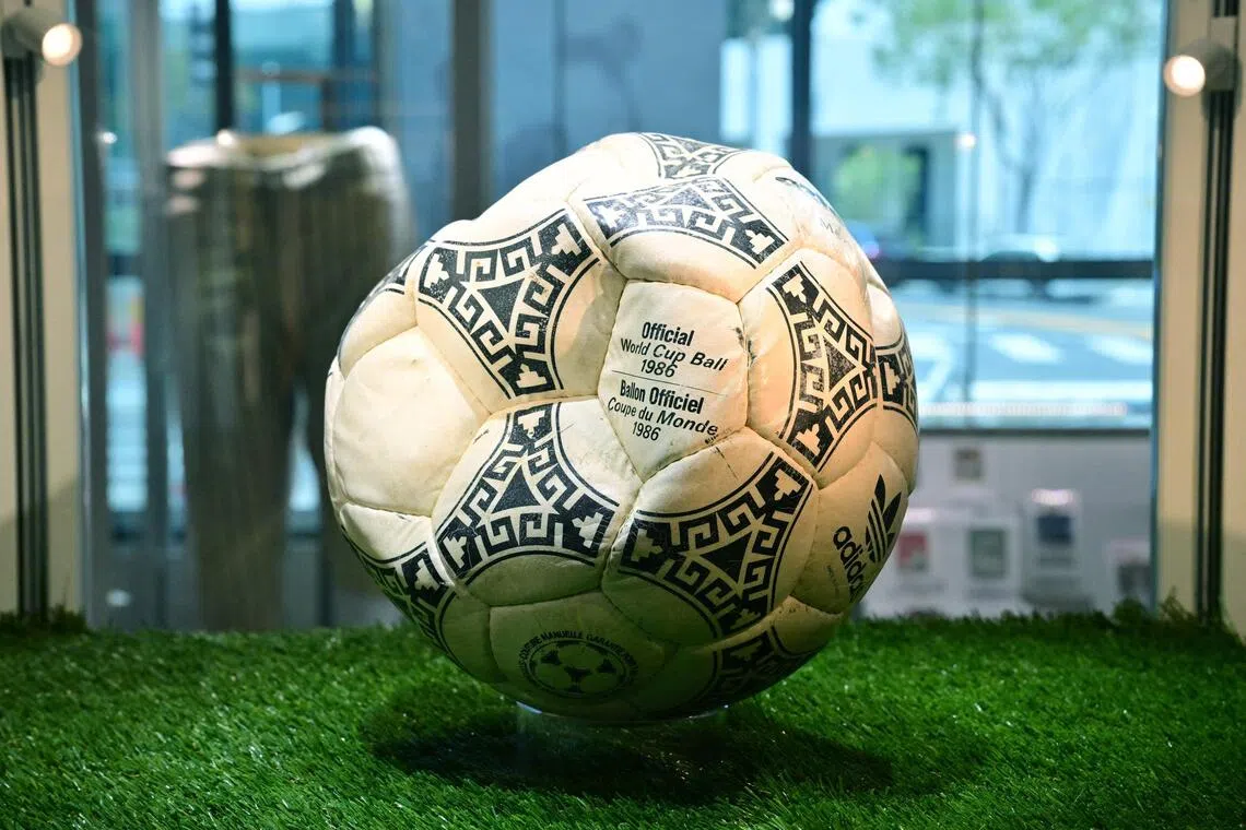 Maradona's iconic 'Hand of God' football fetches $4.19 million