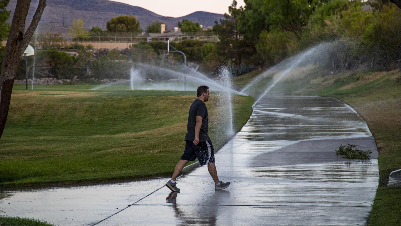 Las Vegas Lawn Removal Saves Billions of Gallons, Raises Heat Concerns