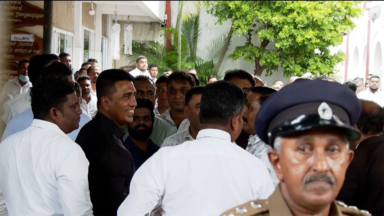 Ex-Minister Johnston Fernando Appears Before Court