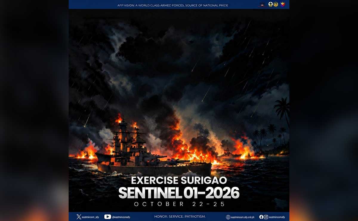 AFP conducts major war games in Dinagat Islands