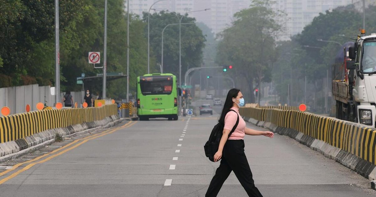 Singapore's air quality shows marginal improvement as haze persists